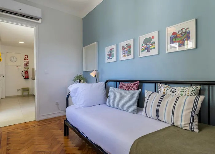 Lägenhet Charming Belem 3bdr By Lovelystay *